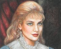 Портрет Габриэллы Мариани в роли Дианы де Монсоро